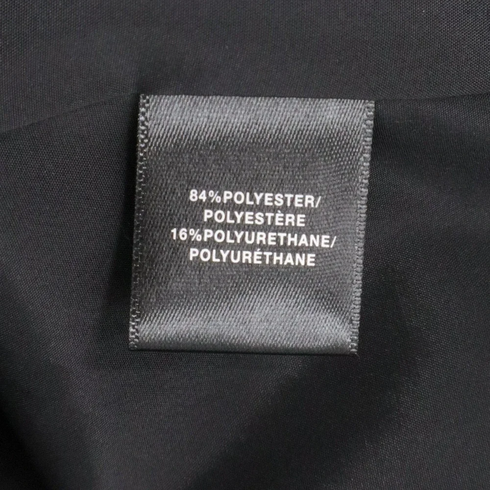 Lafayette 148 New York Black Asymmetrical Hem‎ Skirt Career Minimalist 4